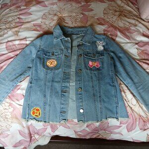 Rare Custom Sailor Moon Jean Jacket – Like New!